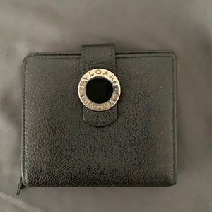 Black BVLGARI wallet